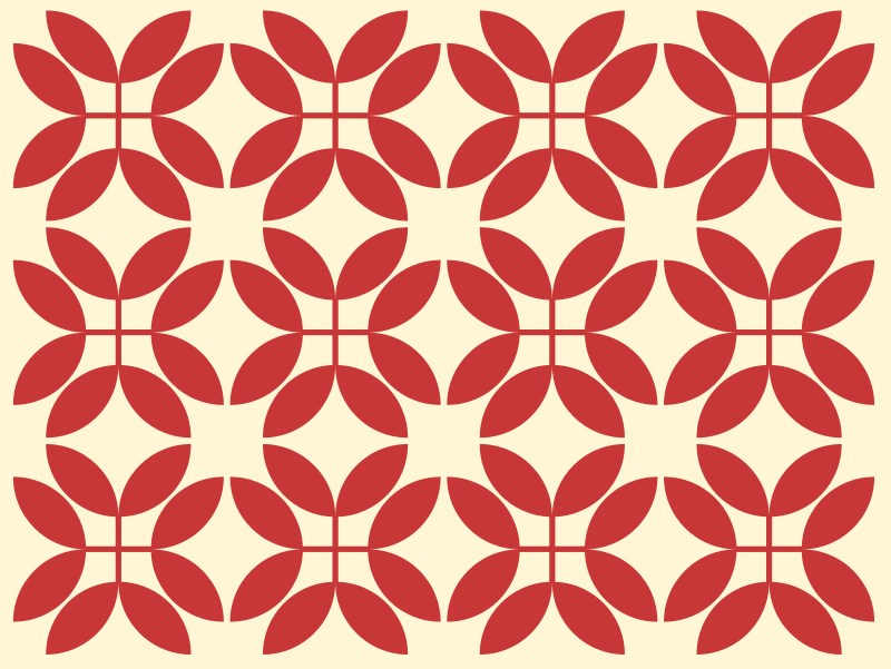 Retro 70s pattern
