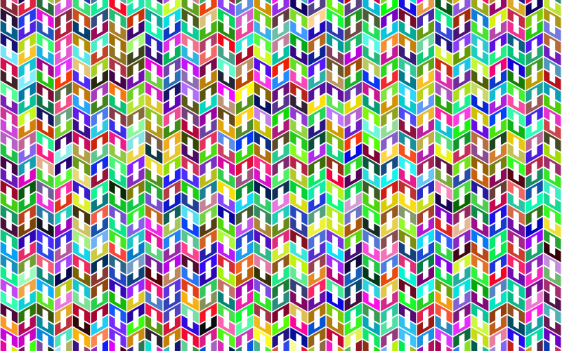 Prismatic Abstract Geometric Background No Black