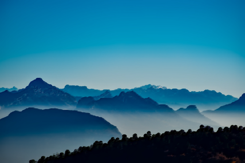 Surreal French Mountains