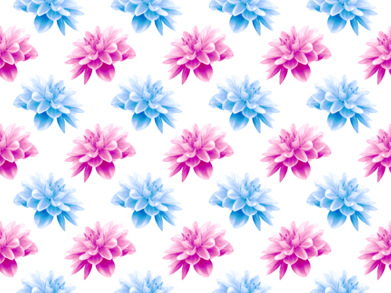 Flower pattern 5 (fuller colours)