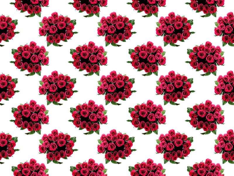 Roses pattern