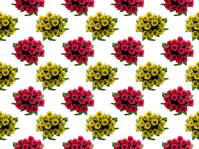 Roses pattern 2