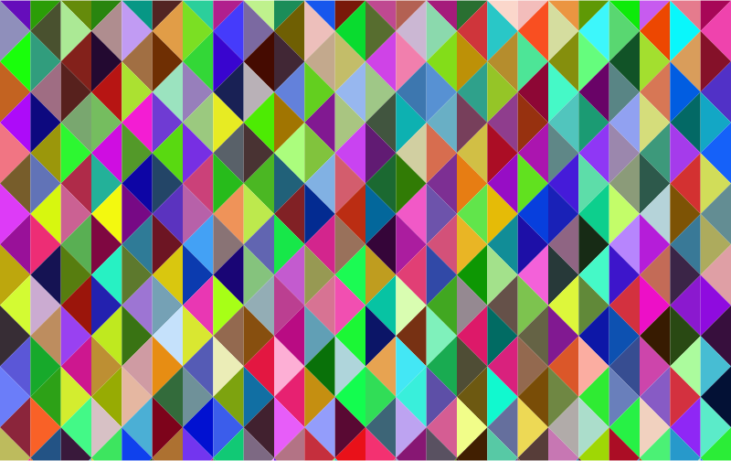 Prismatic Triangular Background Design Mark II