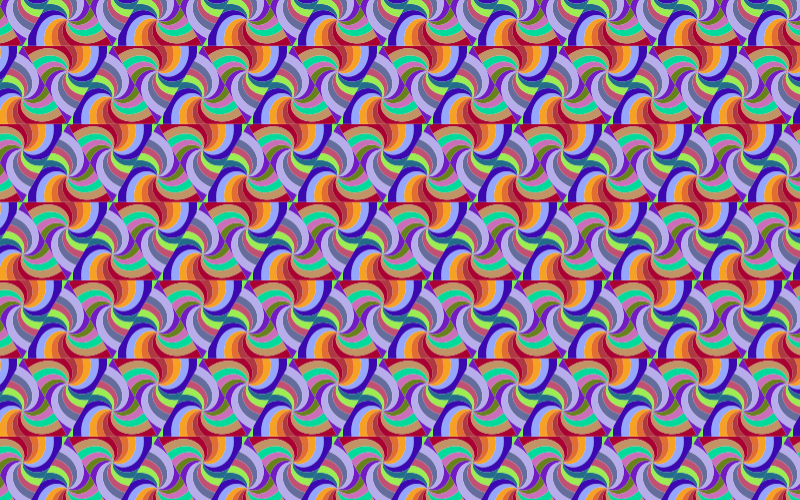 Seamless Groovy Triangular Pattern Variation 2