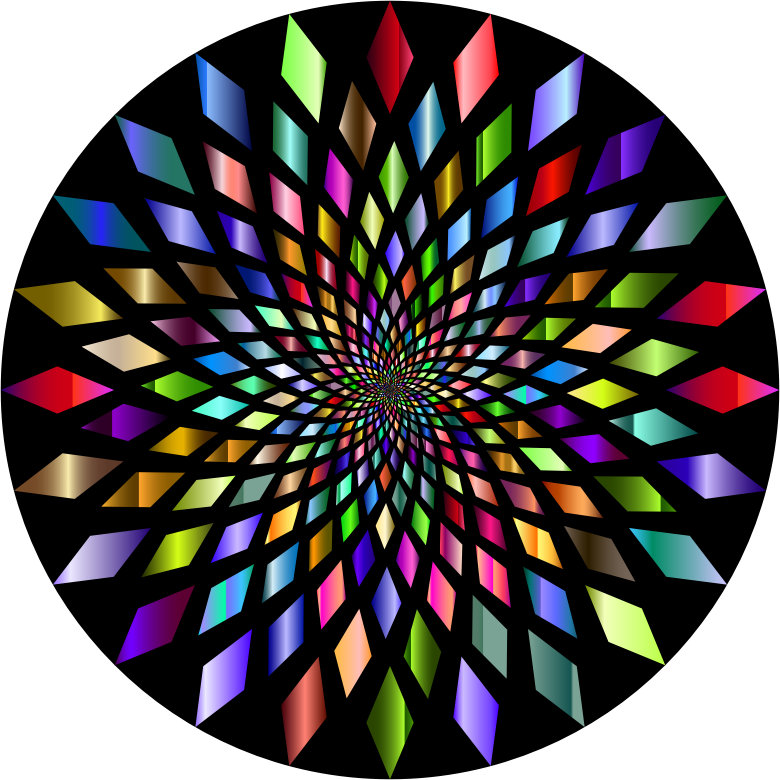 Prismatic Abstract Vortex 31 3 With Background