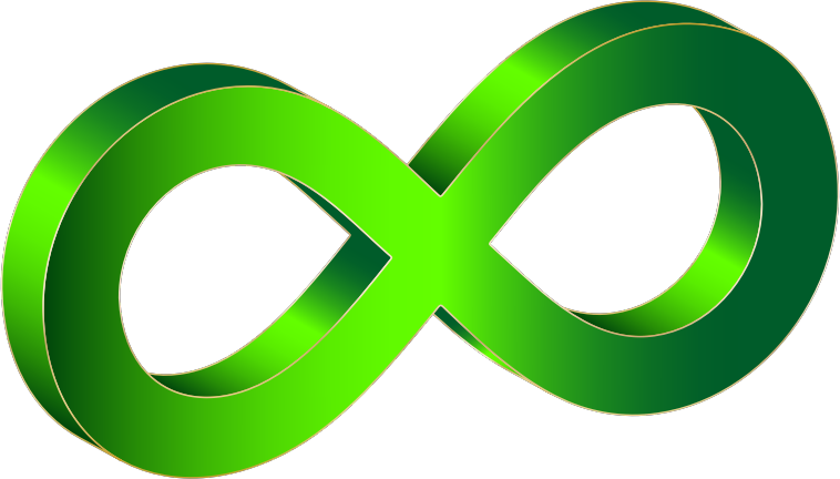 3D Infinity Symbol Variation 6