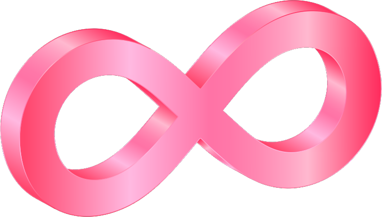 3D Infinity Symbol Variation 7