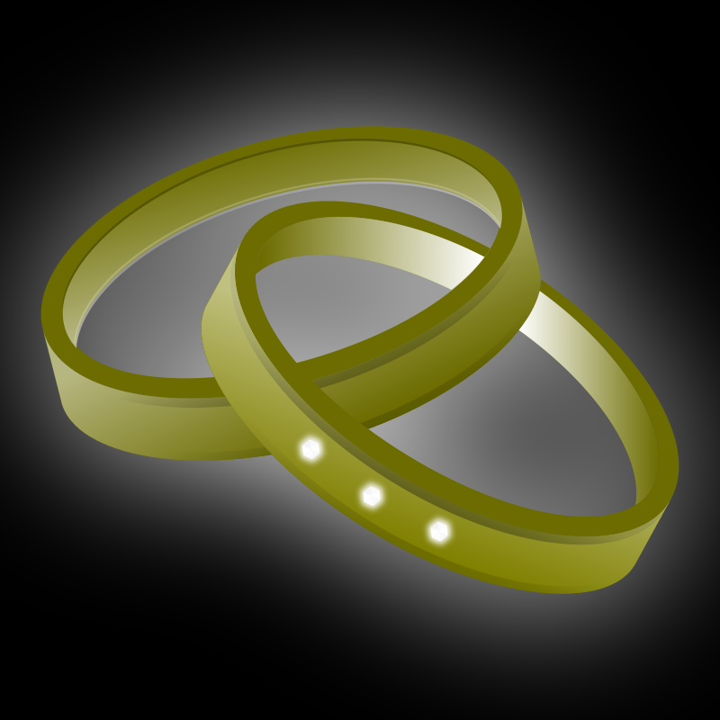 Wedding rings picture 2