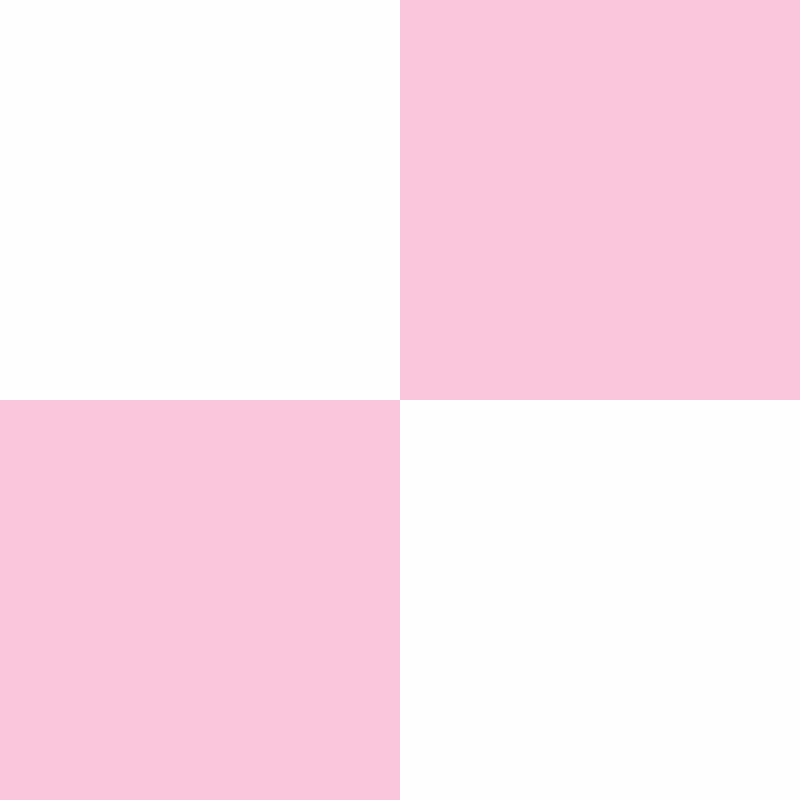 Pink & white checker pattern