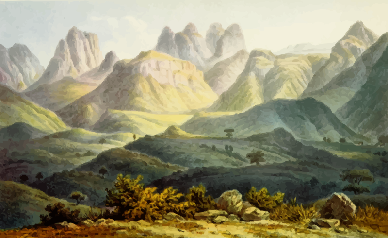 Mountain scene