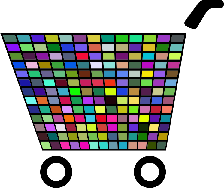 Prismatic Shopping Cart Icon 3