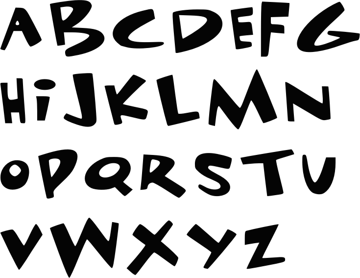 Cartoon Alphabet