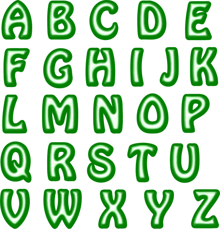 Alphabet 16 (colour 2)