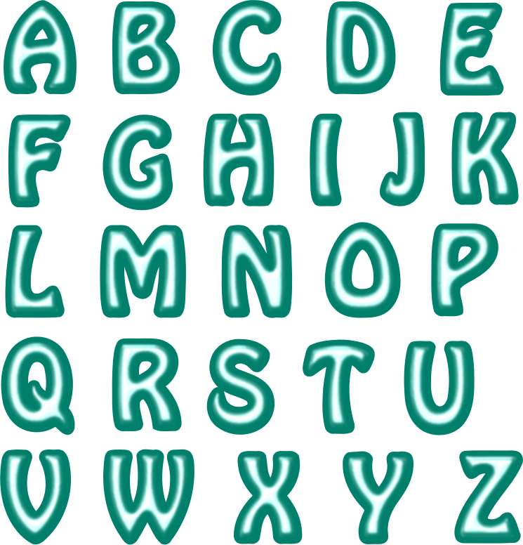Alphabet 16 (colour 3)