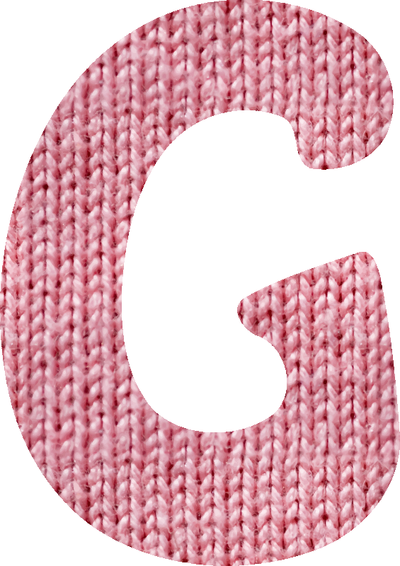 Woolly alphabet, G