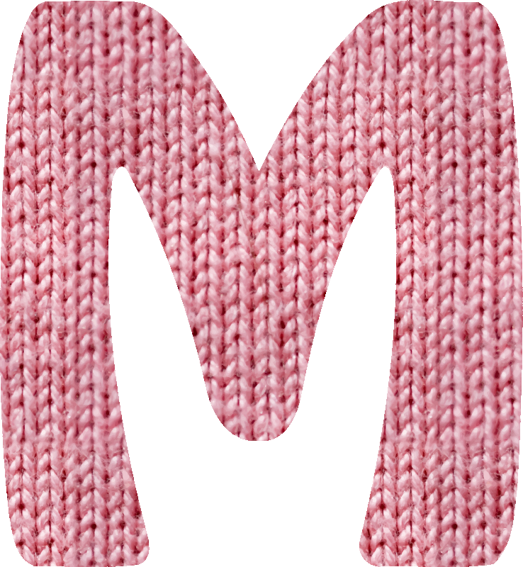 Woolly alphabet, M