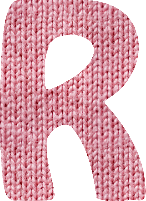 Woolly alphabet, R