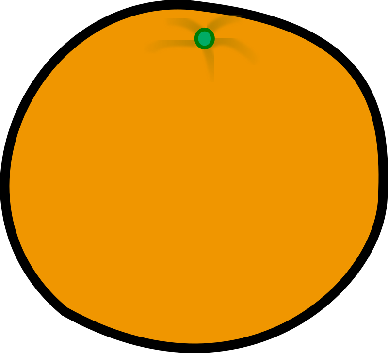 Simple orange