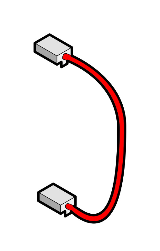 patch cable with border