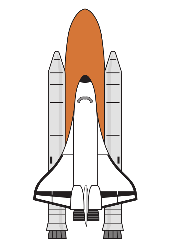 Shuttle Boosters Colour