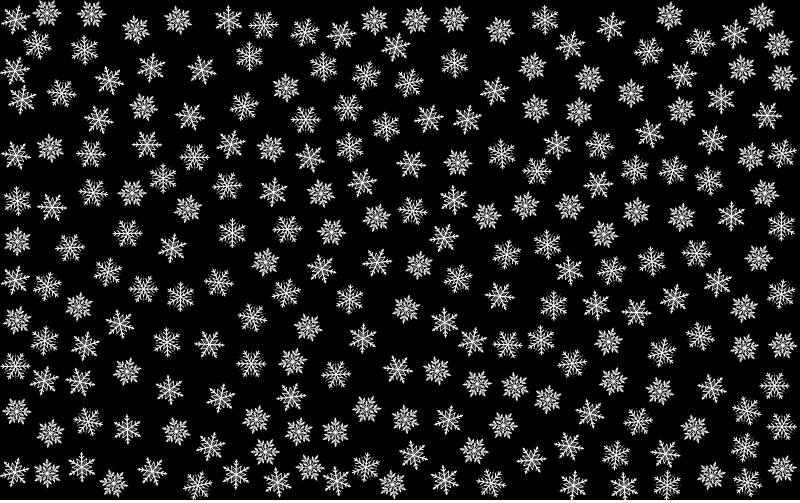 Snowflakes Pattern Inverse