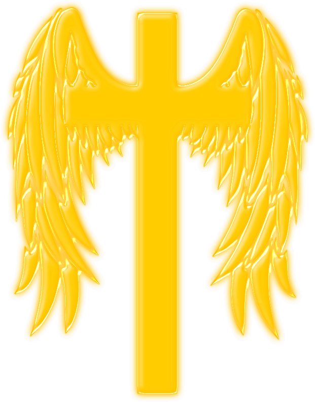 Winged cross