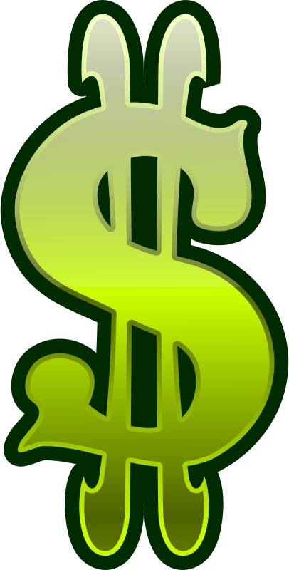 Green Slot Machine Dollar Sign