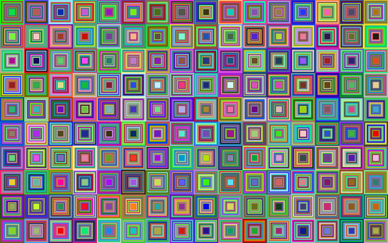 Retro Squares Background