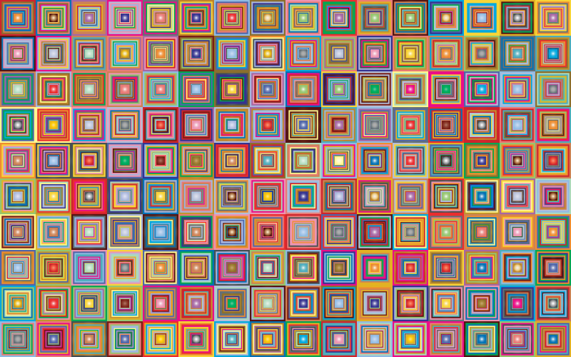 Retro Squares Background 2