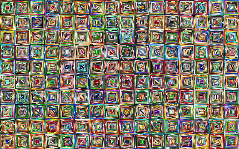 Retro Squares Background 8