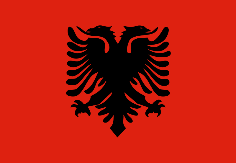 Flag of Albania