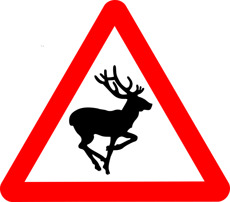 Roadsign Bambi