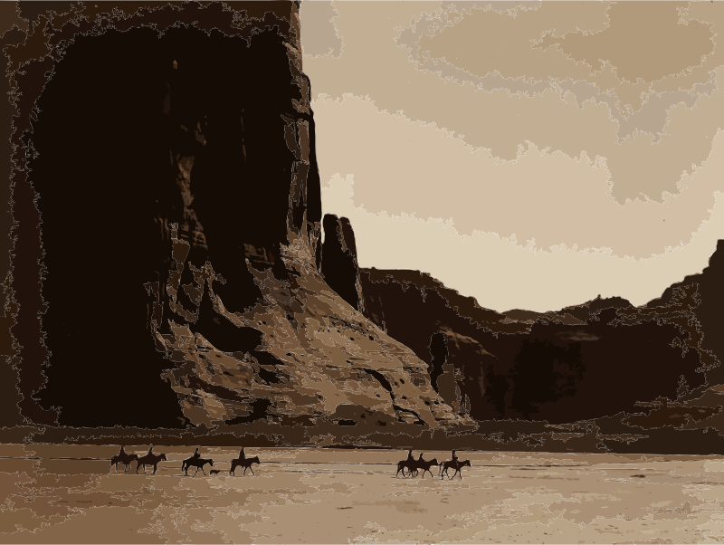 Canyon de Chelly, Navajo