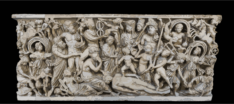 MANNapoli 6705 creation of the man sarcophagus