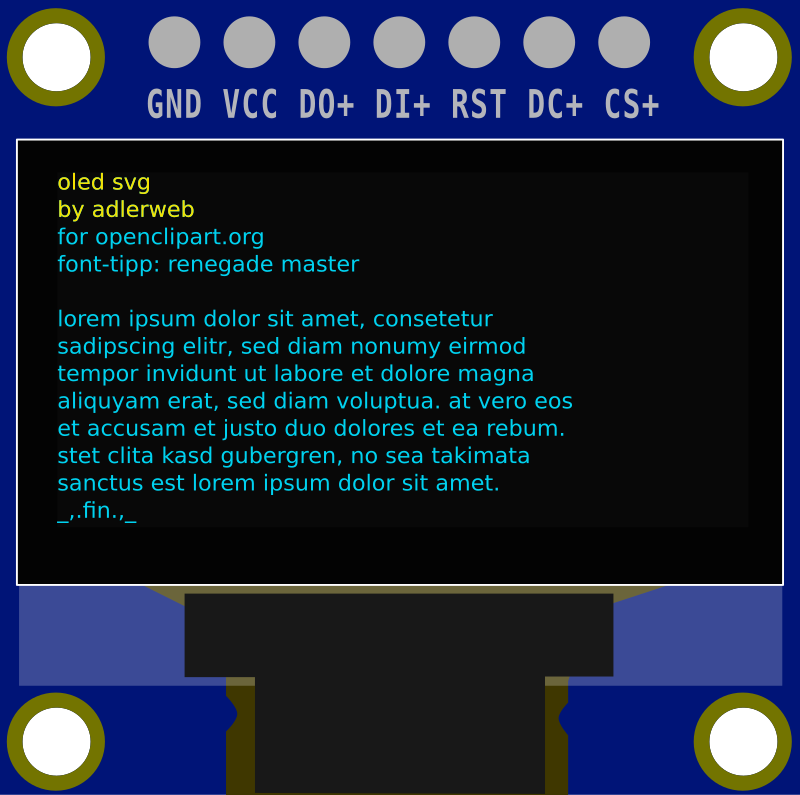 SPI OLED Module