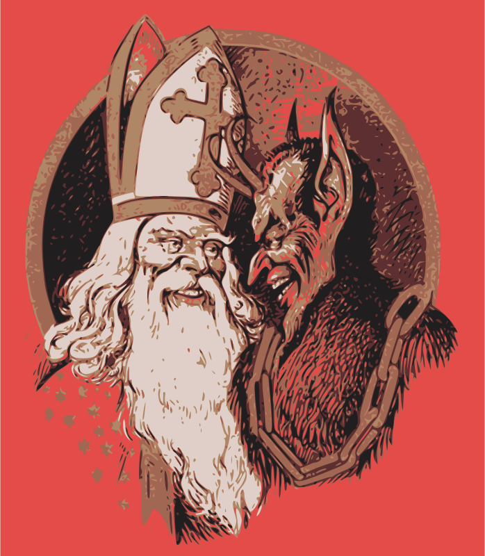 Nikolaus and Krampus