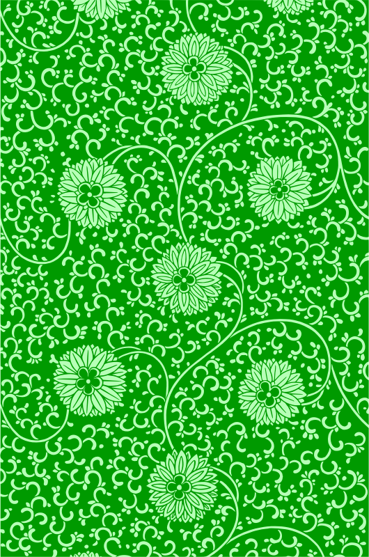 Floral pattern 2 (colour 2)