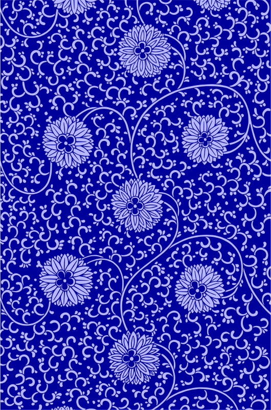 Floral pattern 2 (colour 3)