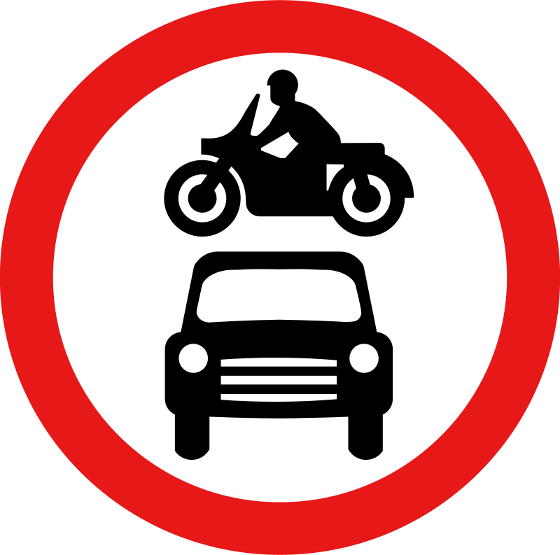 Roadsign Evel-Knievel