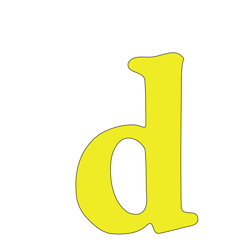 lowercase-d-openclipart