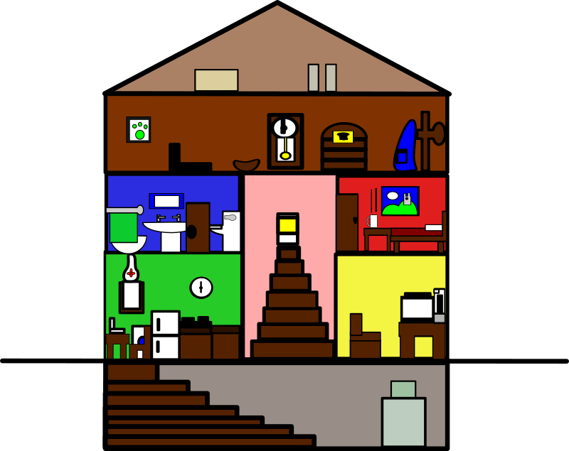 terraced house clipart esl