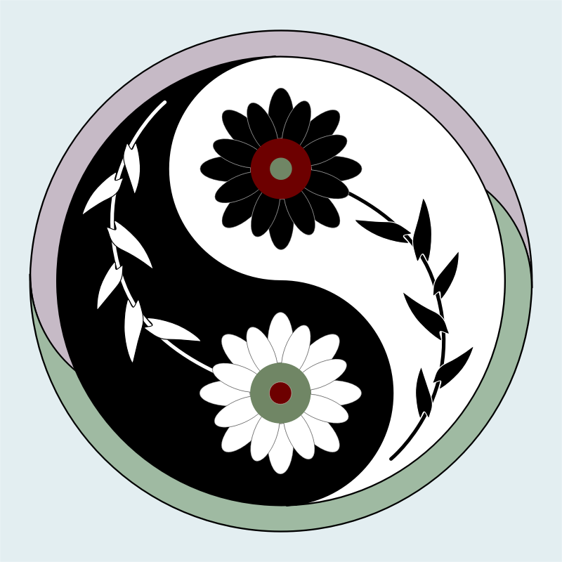 Yin Yang Flower