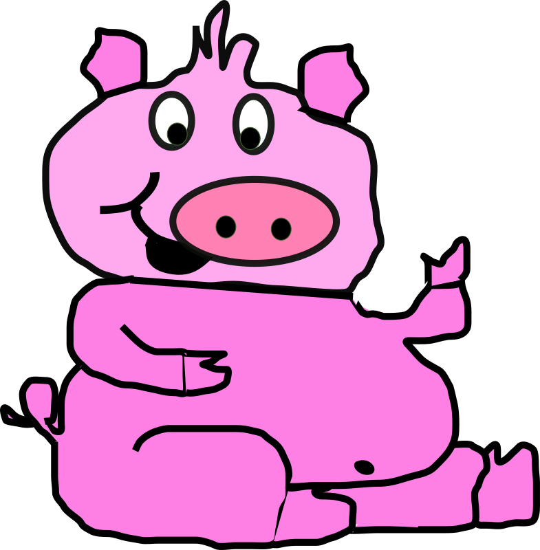 Pink pig