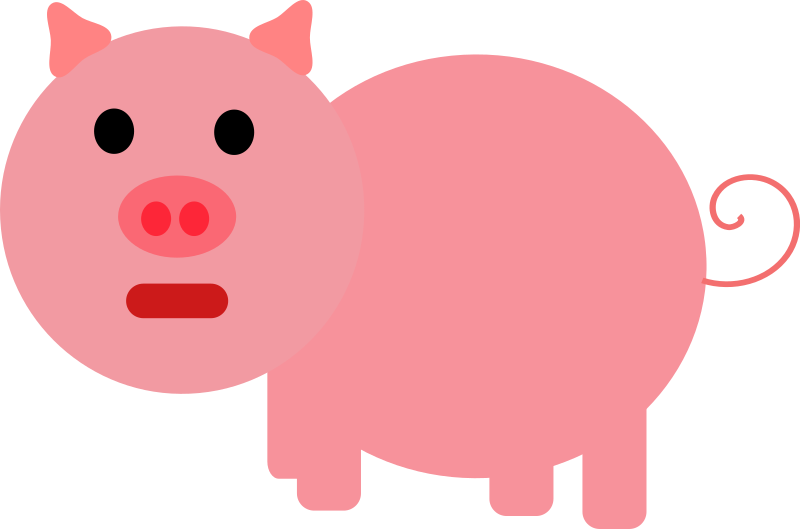 Pink pig