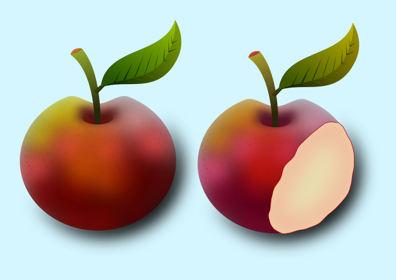 Two apples