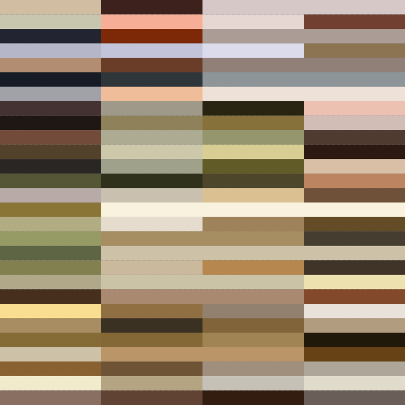 stone pack palette