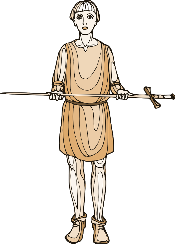 Shakespeare characters - sword bearer