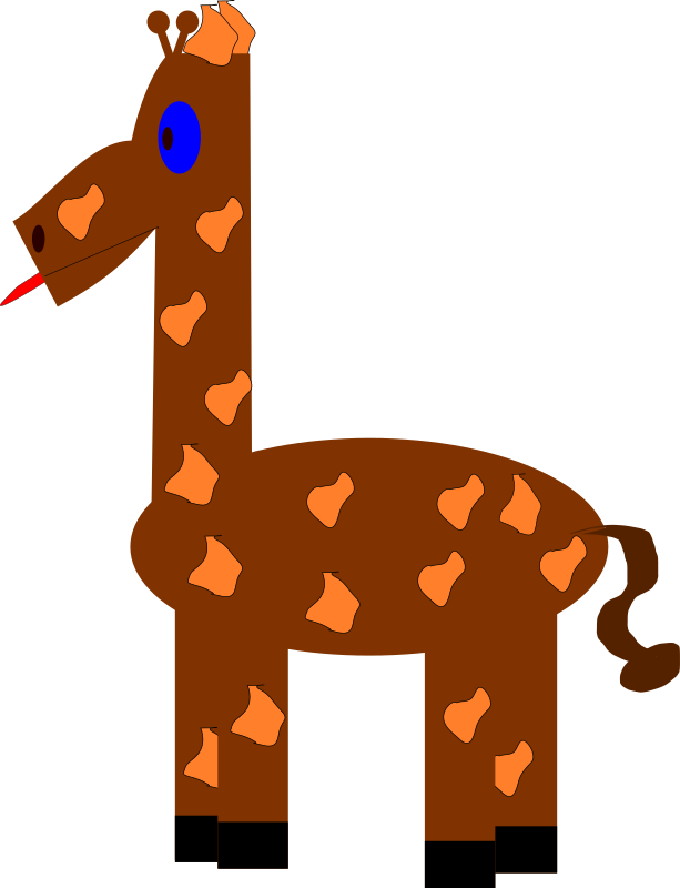 Funny giraffe