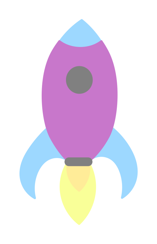 Pastel rocket