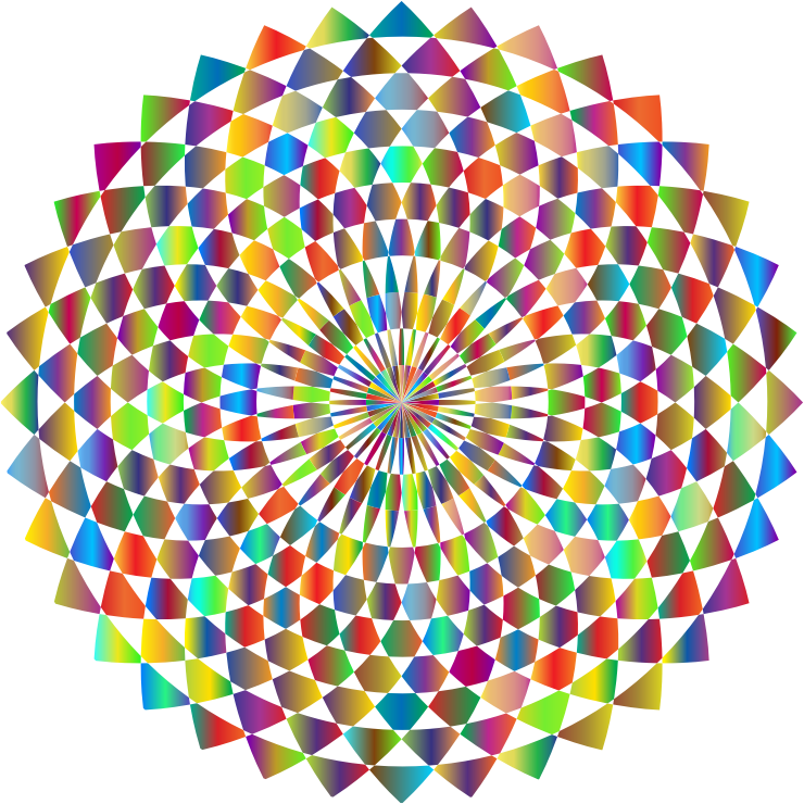 Prismatic Geometric Blossom 3